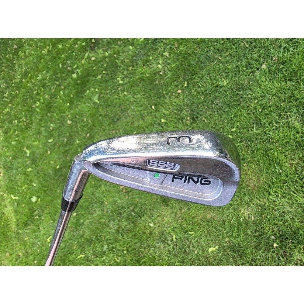 Ping S58 Green Dot 3 Iron LH Regular Flex Steel Shaft Ping Grip USA Golf 41"